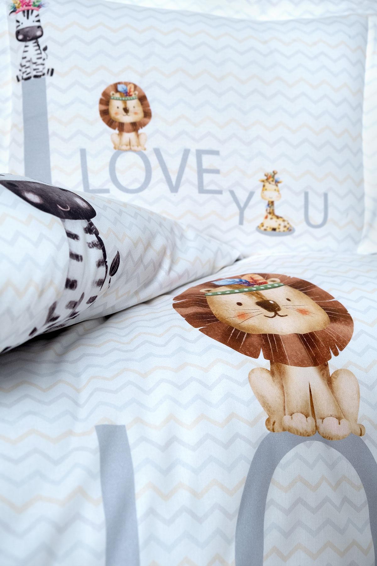 Ranforce Bebek Nevresim Takımı - i love you