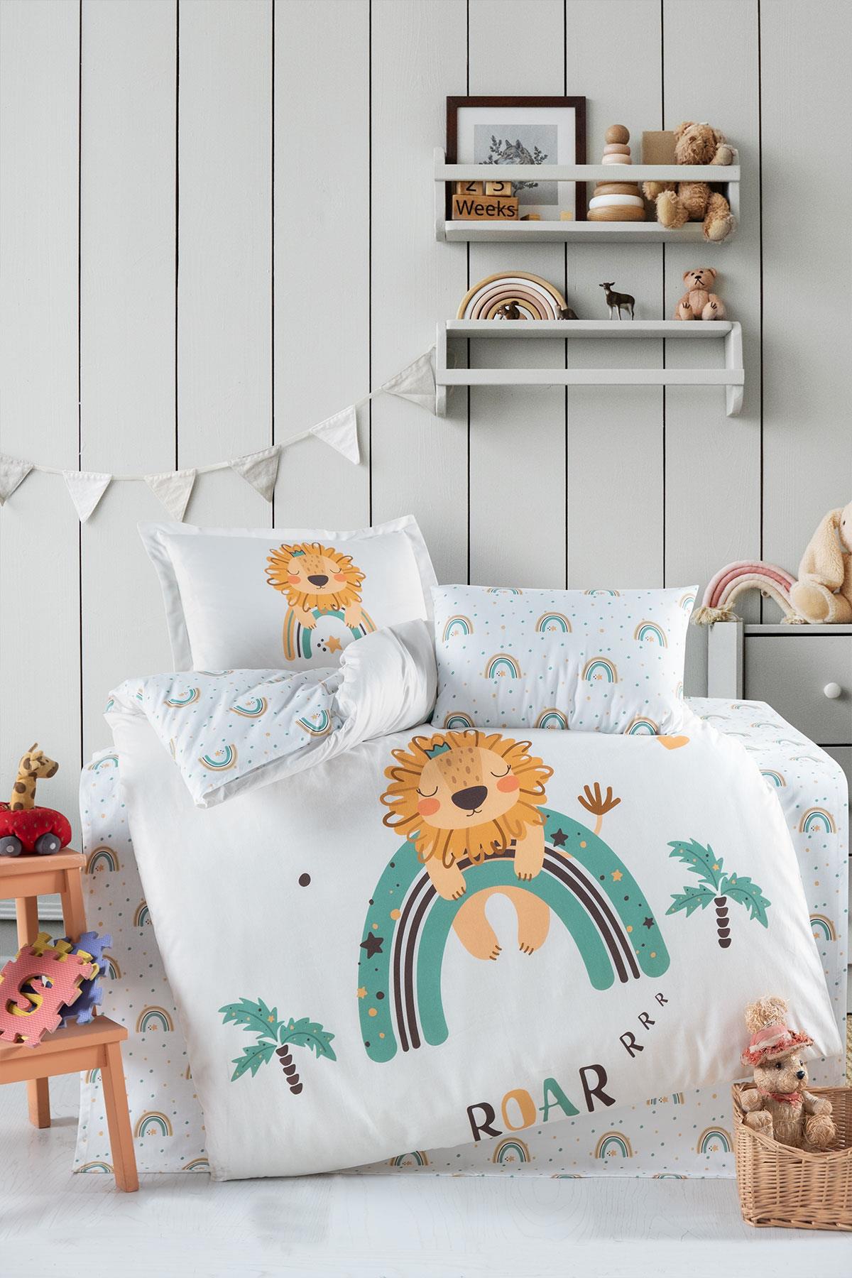 Ranforce Baby Duvet Cover Set - Roarr