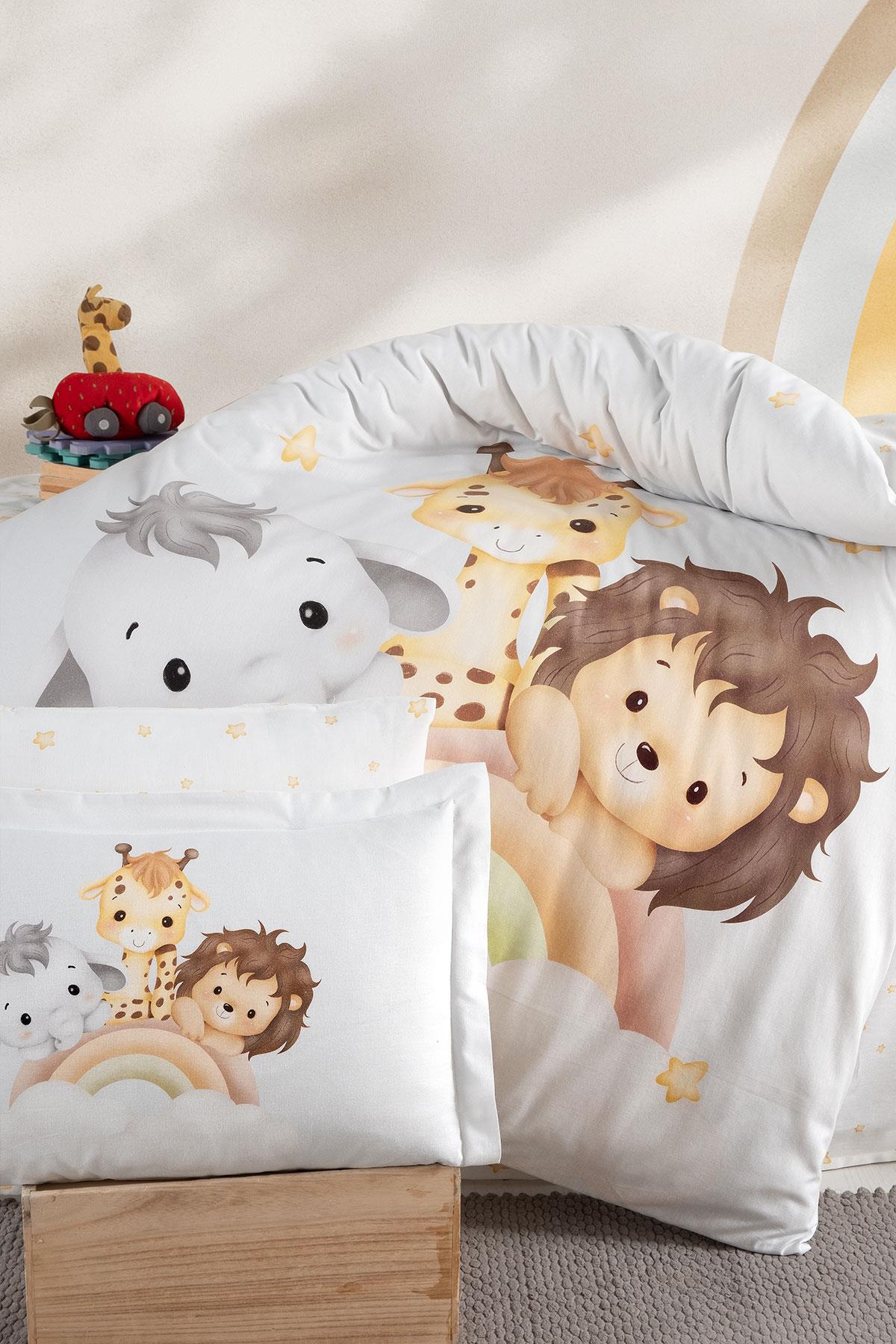 Ranforce Baby Duvet Cover Set - Stars