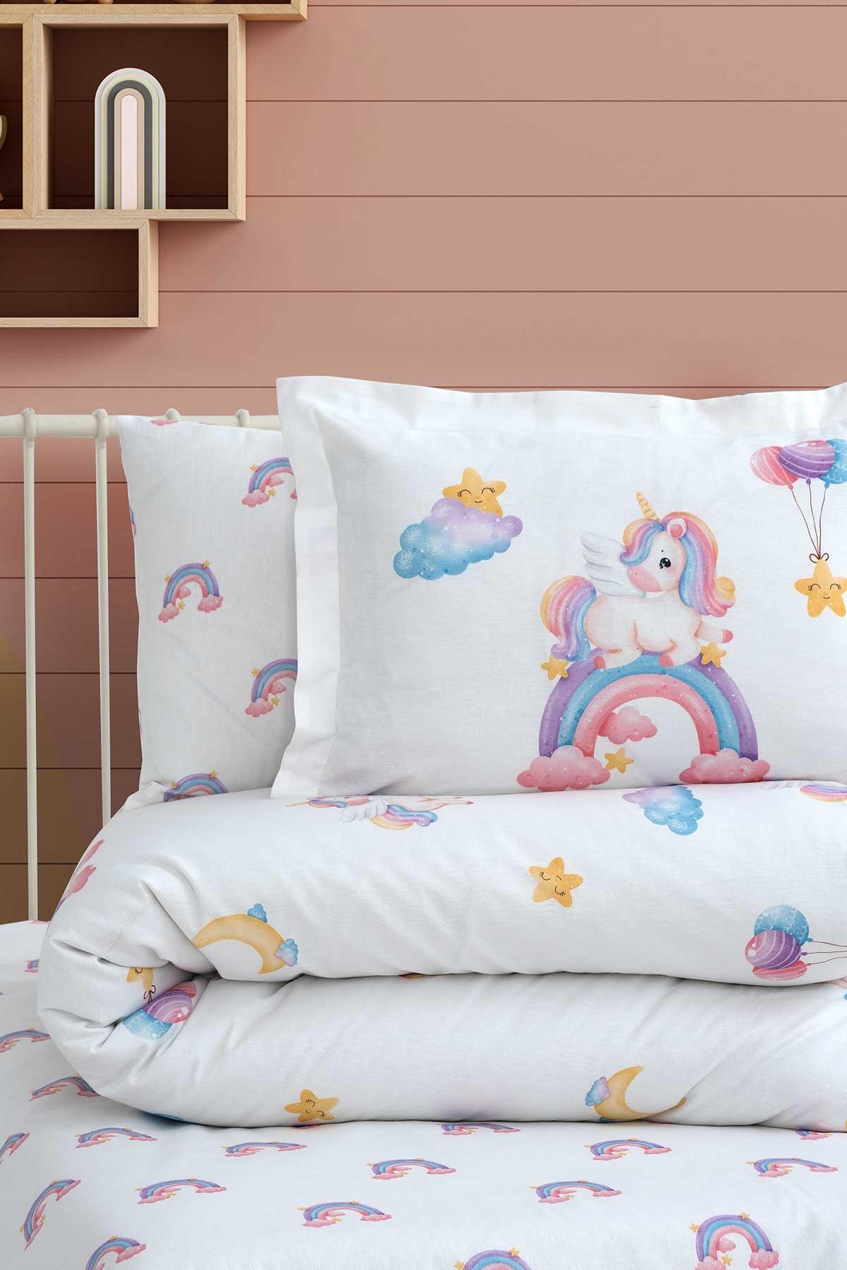 Ranforce Bebek Nevresim Takımı - Unicorn