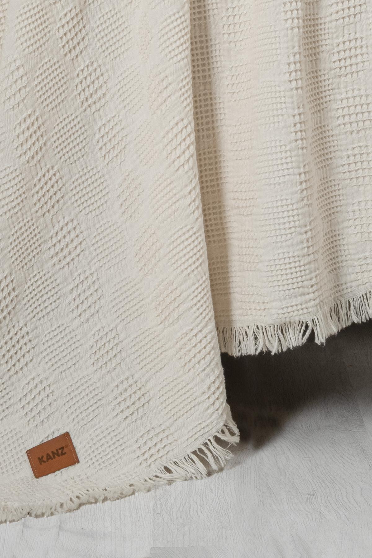 Waffle Baby Embroidered Muslin Coverlet Set - Ponny