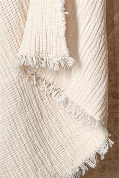 Baby 5-Layer Padded Muslin Blanket - Cream