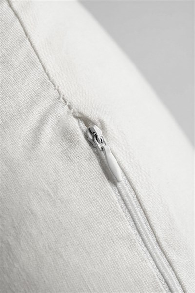 Bebek Emzirme ve Destek Minderi Yıkanabilir Kılıf - Beyaz