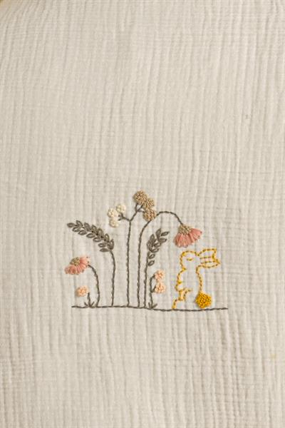 Handmade Bebek 4 Kat Fırfırlı Müslin Örtü Seti - Vilda