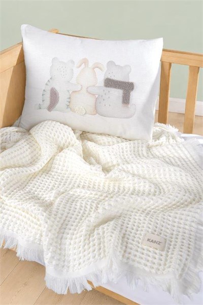 Masal Rüya Pike Set  ANİMALS - KREM