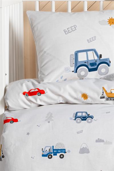 Ranforce Bebek Nevresim Takımı - Digger Cars