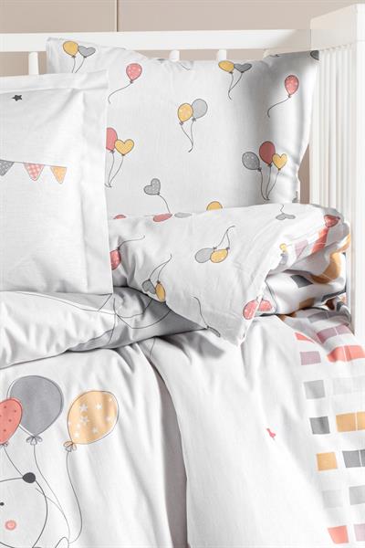 Ranforce Baby Duvet Cover Set - Elephant