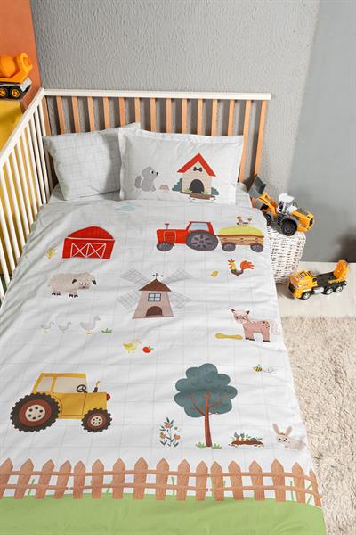 Ranforce Bebek Nevresim Takımı - Farming
