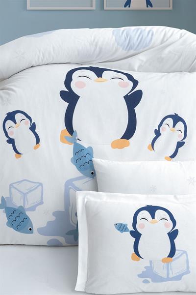 Ranforce Baby Duvet Cover Set - Penguin