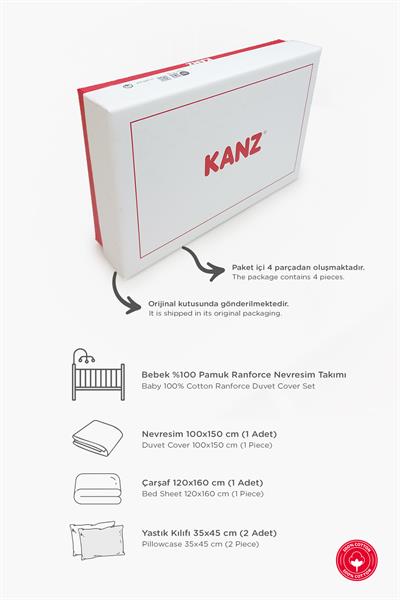 Ranforce Bebek Nevresim Takımı - Space