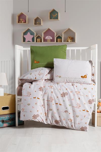 Ranforce Baby Duvet Cover Set - Tiny Ant