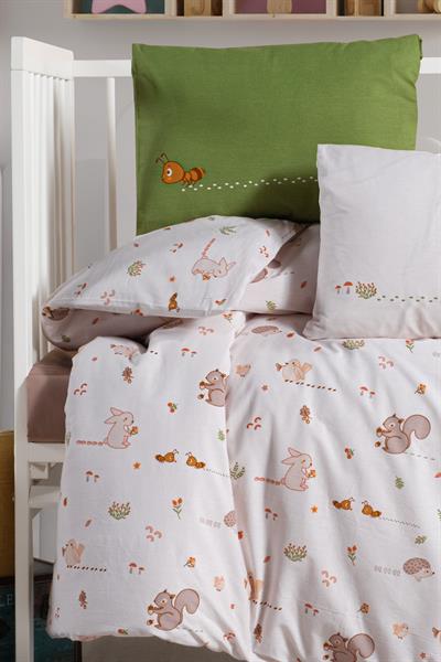Ranforce Baby Duvet Cover Set - Tiny Ant