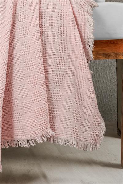 Waffle Baby Embroidered Muslin Coverlet Set - Bunbun