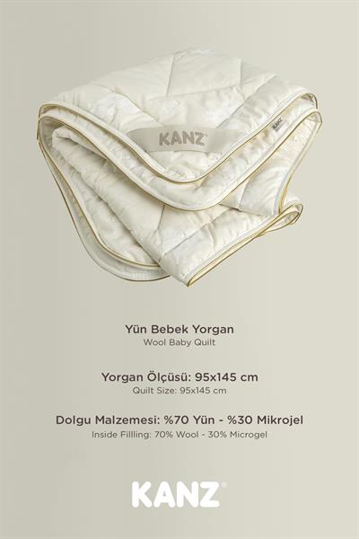 Wool Baby Duvet 95×145 cm