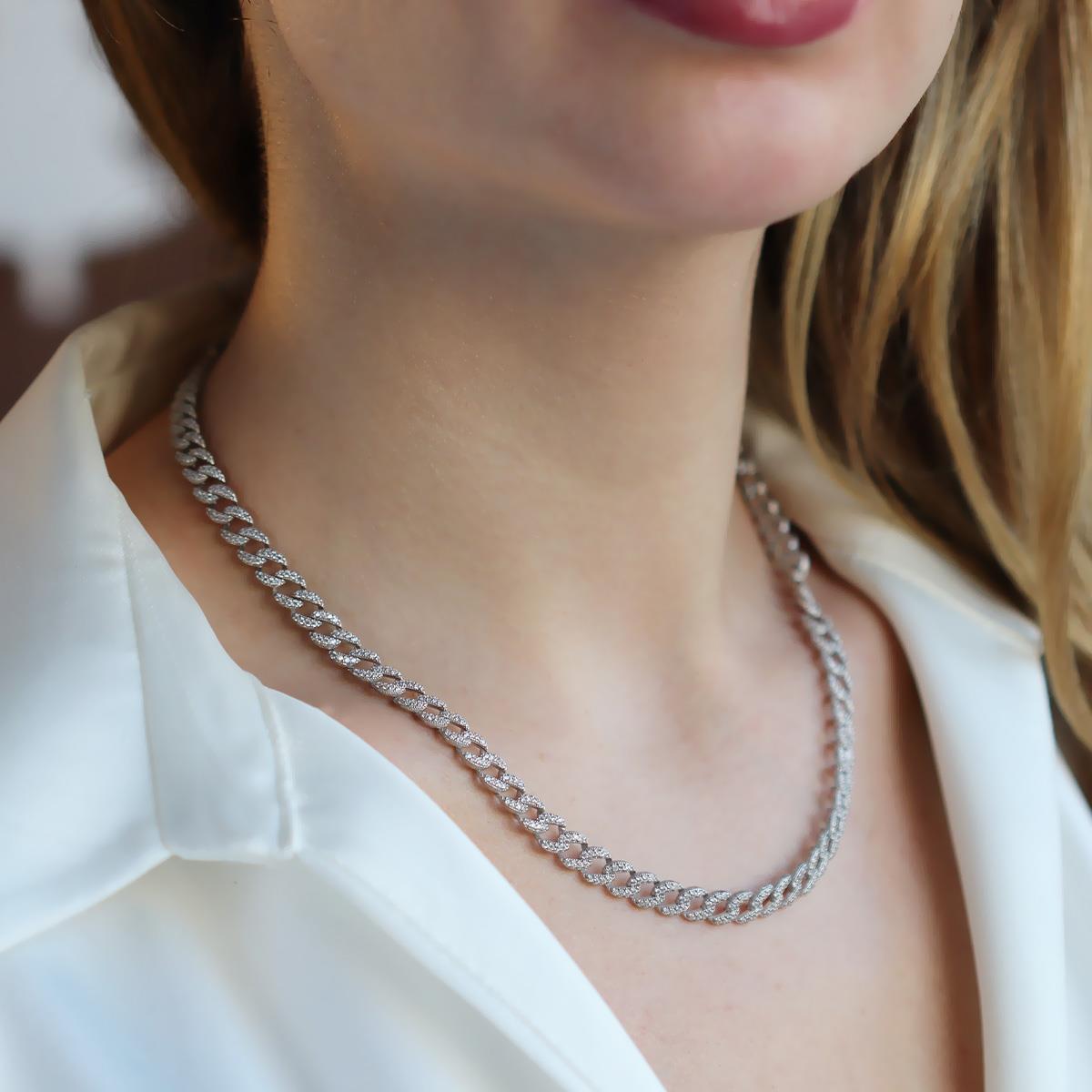 Gurmet Modeli Taşlı 6mm Kolye