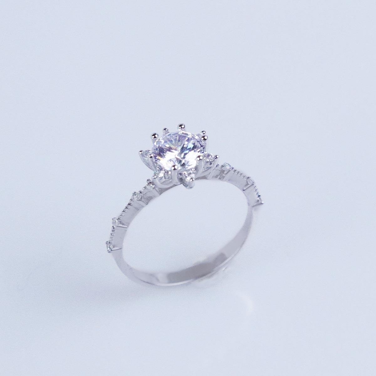 Lotus Çiçeği Gümüş Yüzük