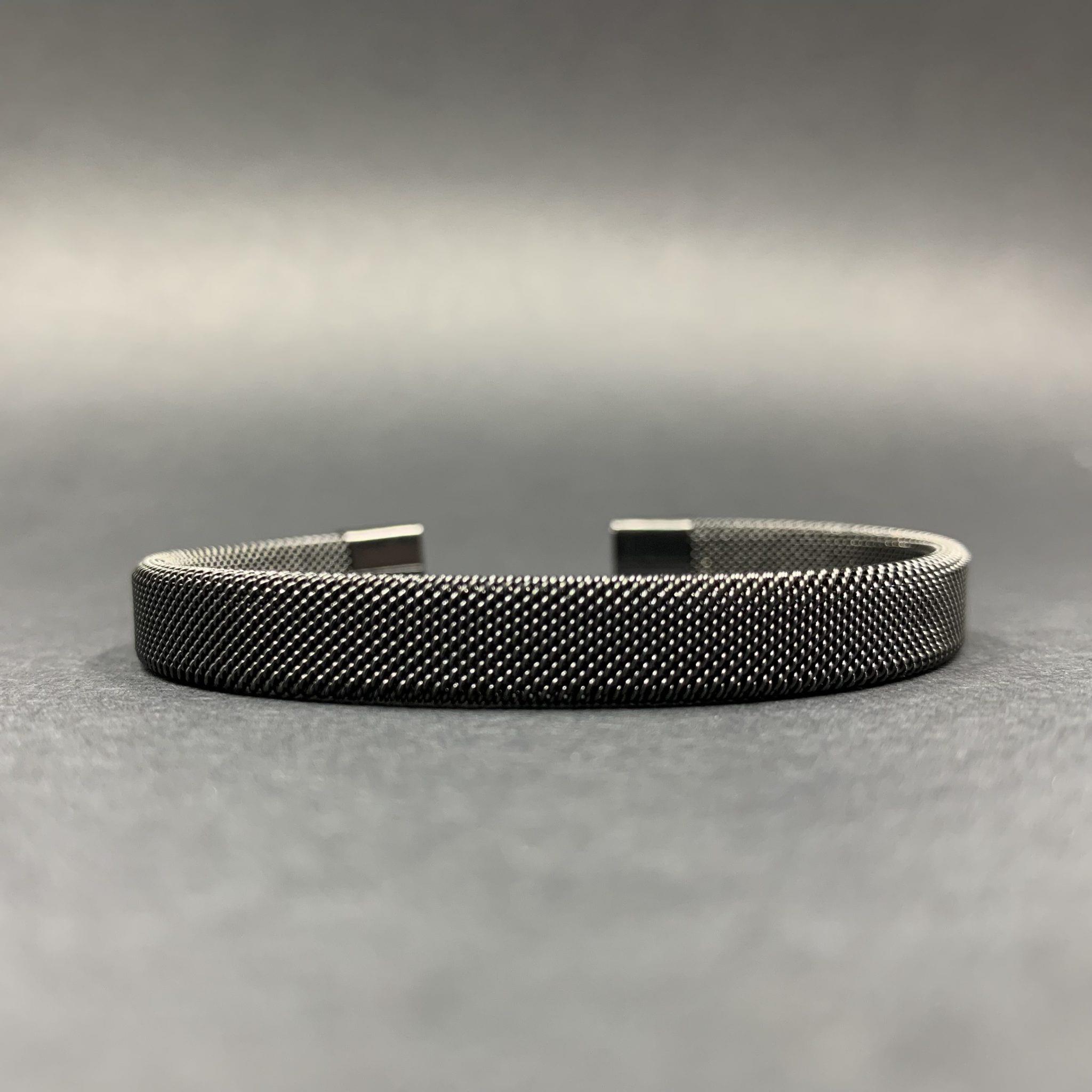 Siyah Hasır Erkek Bileklik