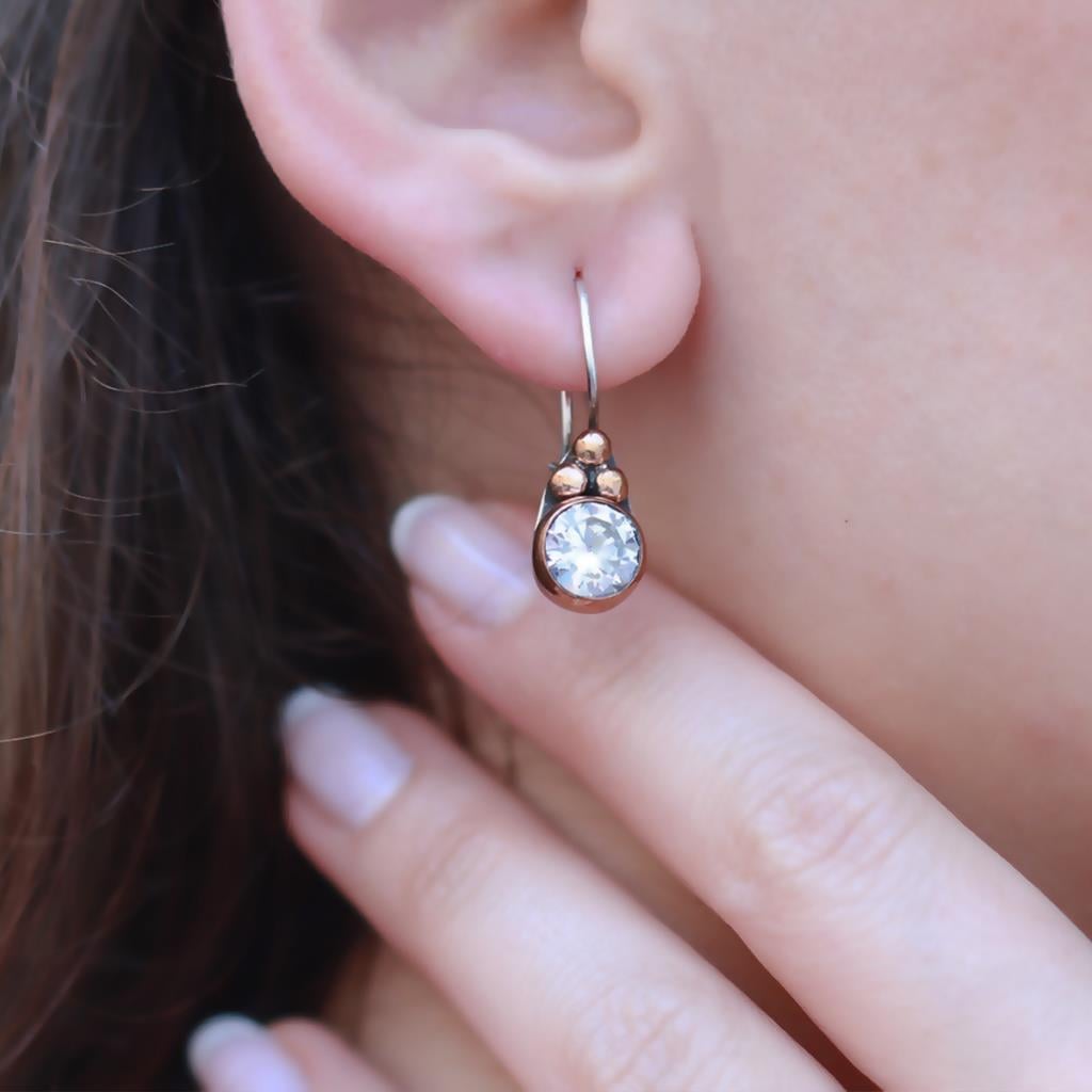 Zircon Taşlı Gümüş Otantik Set