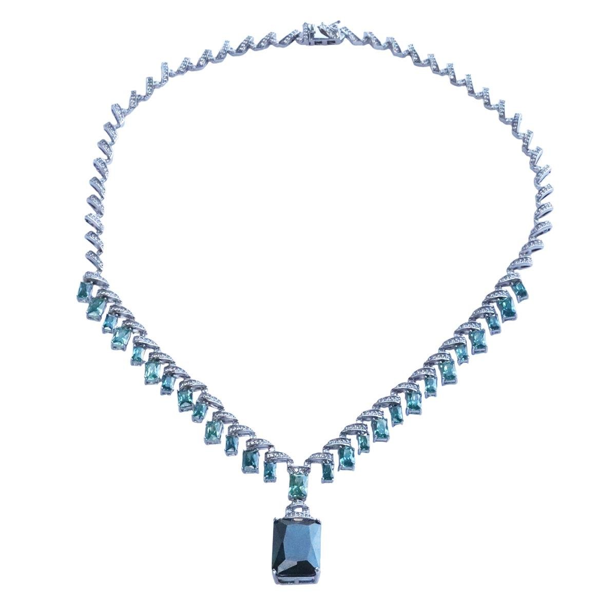 Aleksandrit Işıltısı Gümüş Gerdanlık