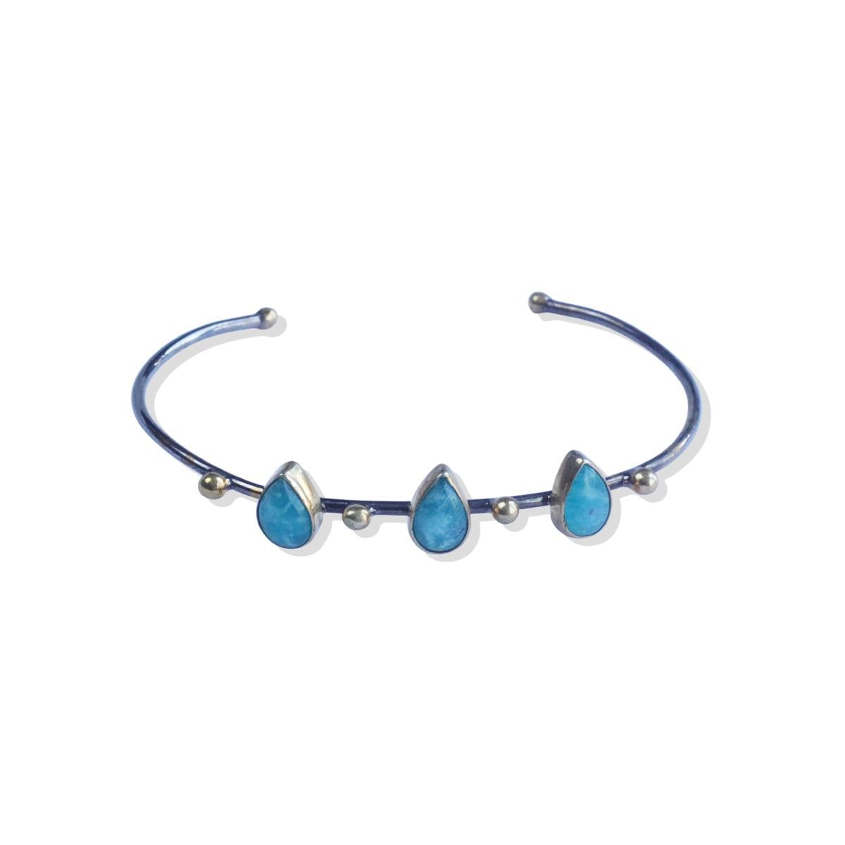 Aquamarine Damla Otantik Kelepçe