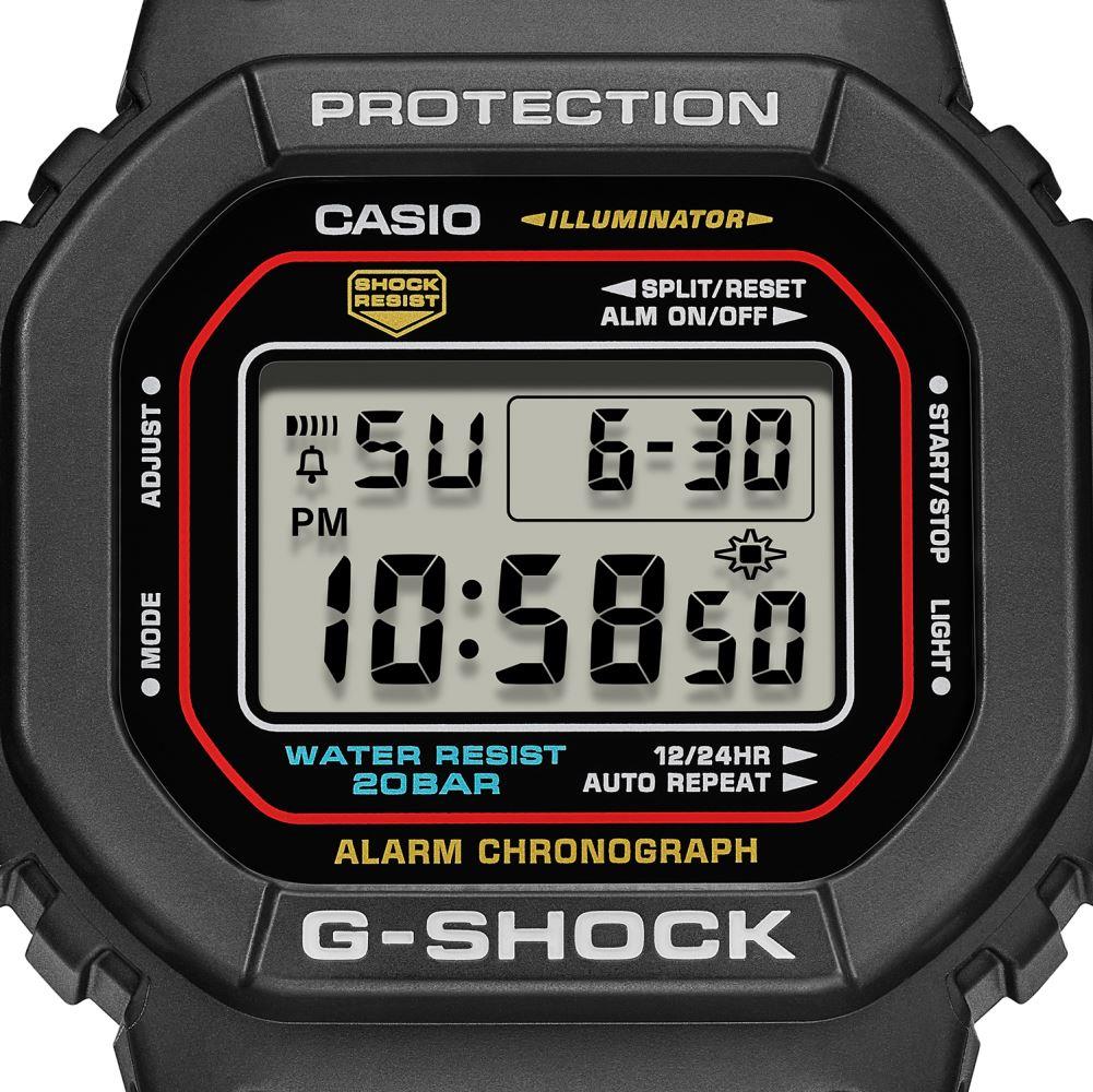 Casio Iconic DW-5600RL-1DR Erkek Kol Saati