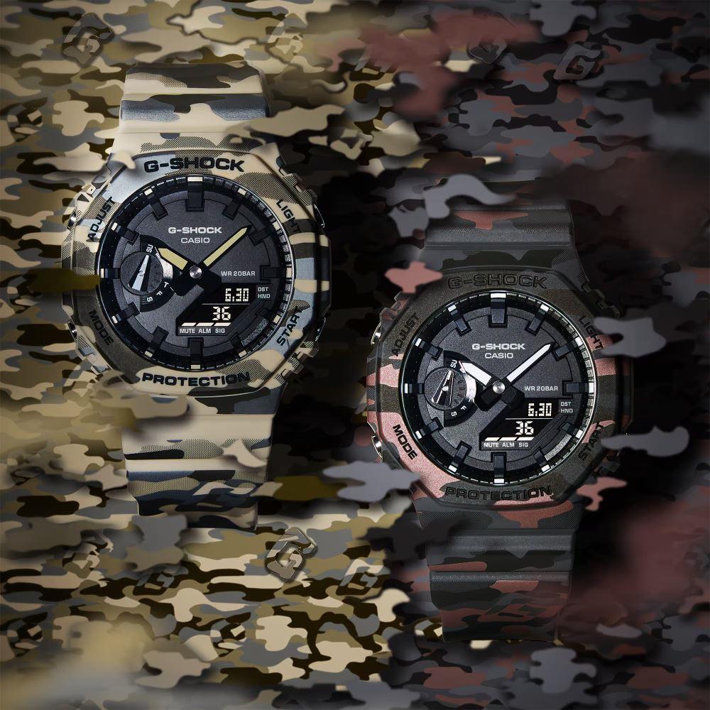 Casio Iconic GA-2100CM-5ADR Erkek Kol Saati