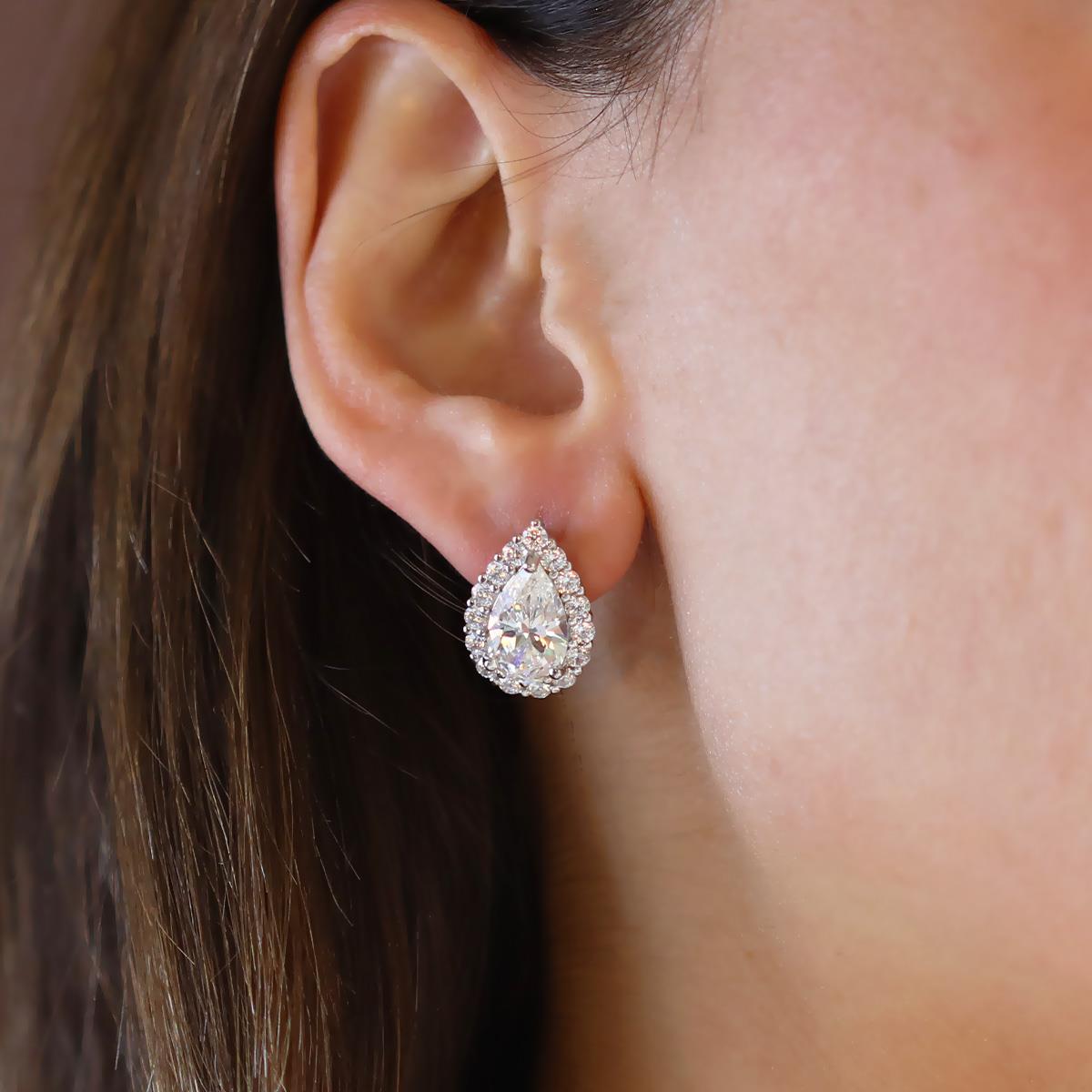 Damla Taşlı Sky Diamond Gümüş Küpe