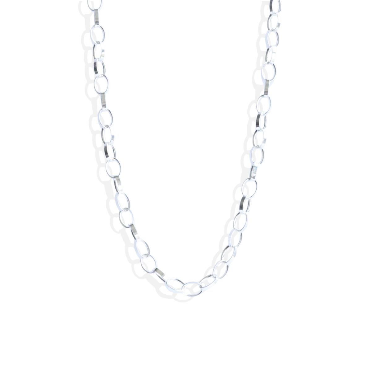 Elips Doch 5mm 65cm Gümüş Erkek Zincir