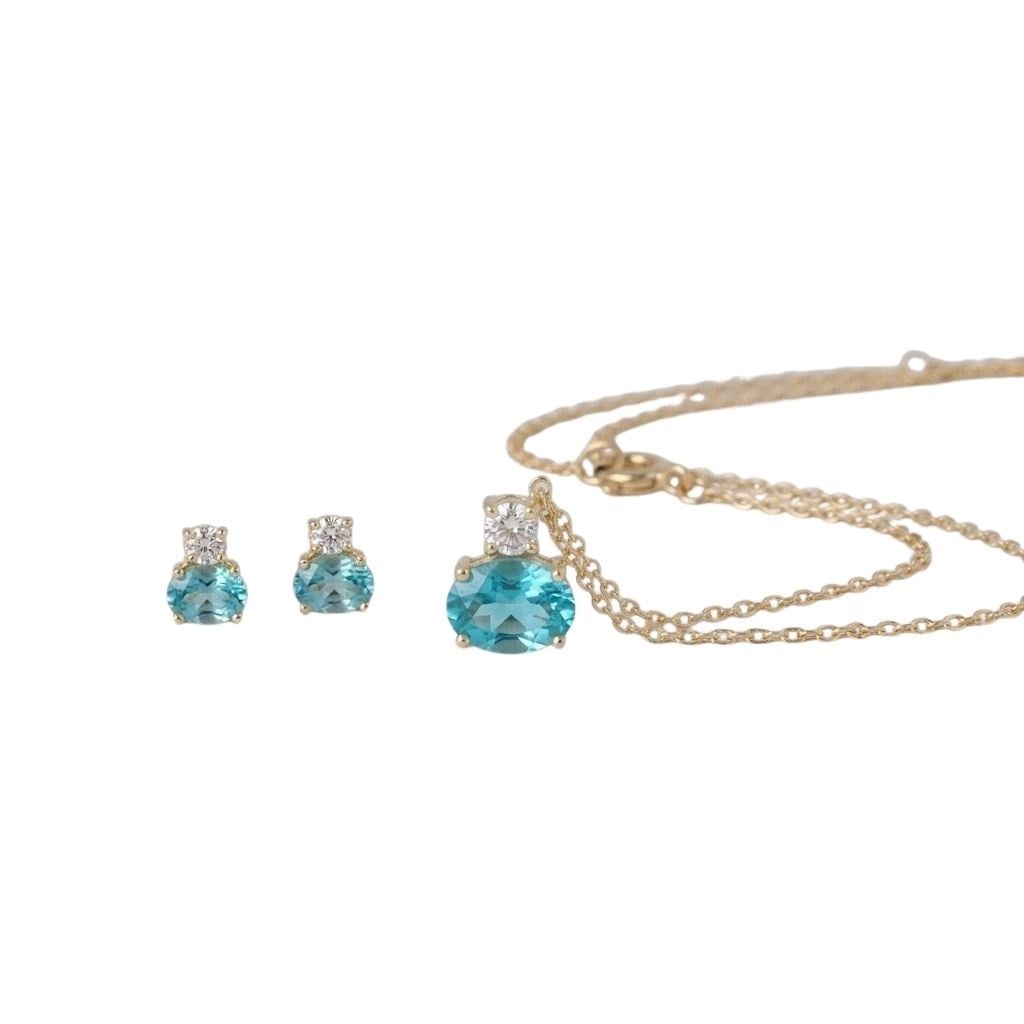 Lina Aqua Gümüş Set