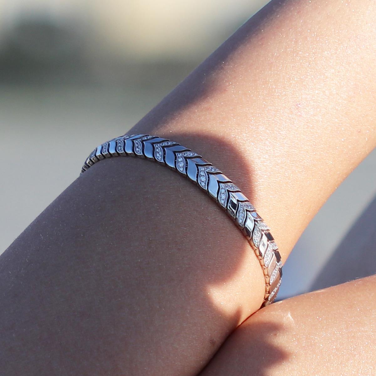 Fizyon Başak Gümüş Bileklik