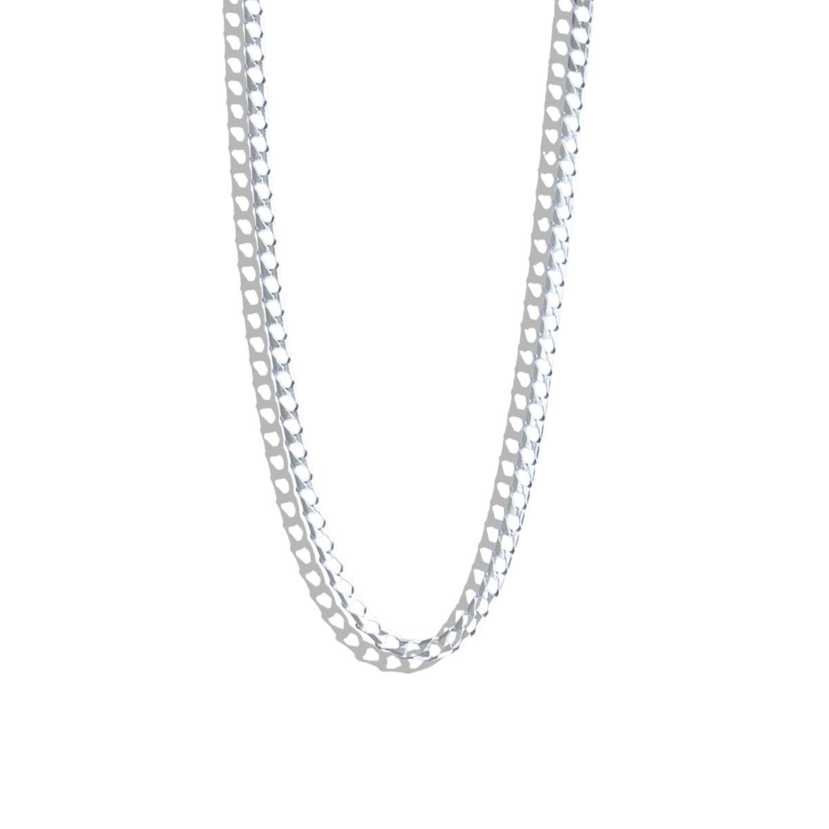 Kare Gurmet 3mm 65cm Gümüş Zincir