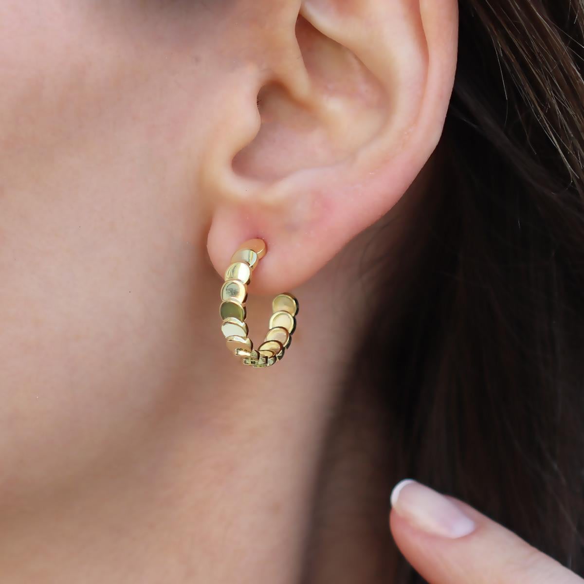 Pul Gold Gümüş Halka