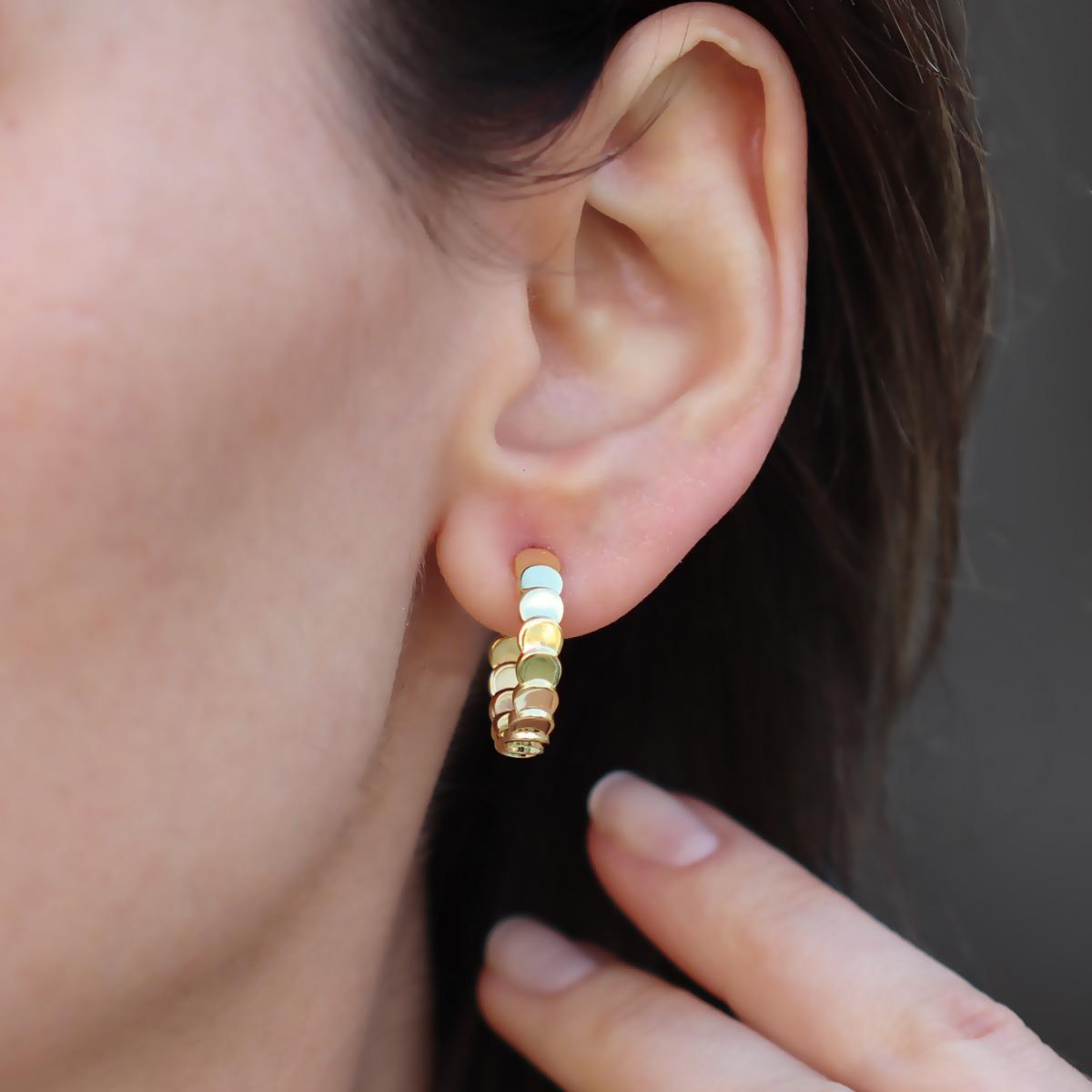 Pul Gold Gümüş Halka