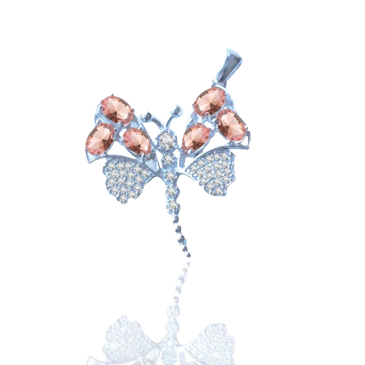 Zultanit Taşlı Yusufçuk Gümüş Kolye Ucu