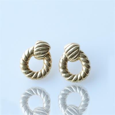 Bombshell Gümüş Küpe