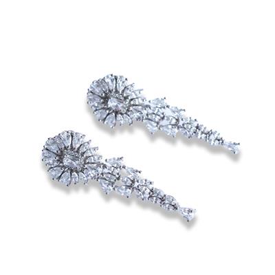 Damla Tasarım Gümüş Küpe