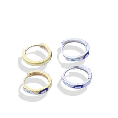 Fortuna Modeli 1,5cm Halka Gümüş Küpe