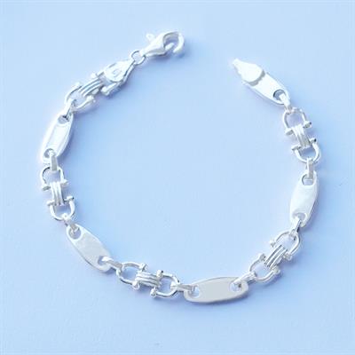 Gemici Modeli Gümüş Erkek Bileklik