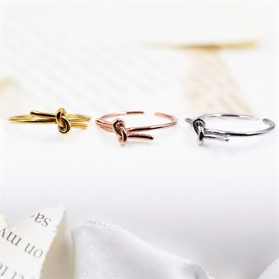 Gönül Bağı Minimal Gümüş Yüzük