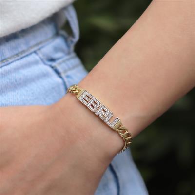 Kişiye Özel İsimli Gurmet Bileklik