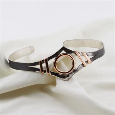 Özel Tasarım Otantik Gümüş Kelepçe