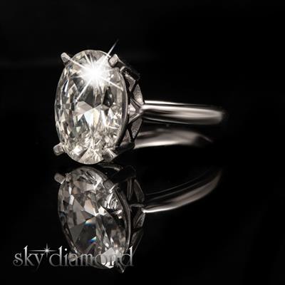 Sky Diamond Large Oval Montür Tektaş