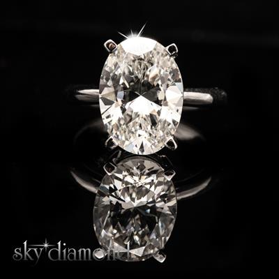 Sky Diamond Large Oval Montür Tektaş