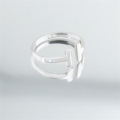 Tffny Modeli Ayarlanabilir Gümüş Yüzük