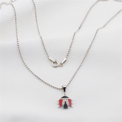 Uğur Böcekli Mine İşli Çocuk Set