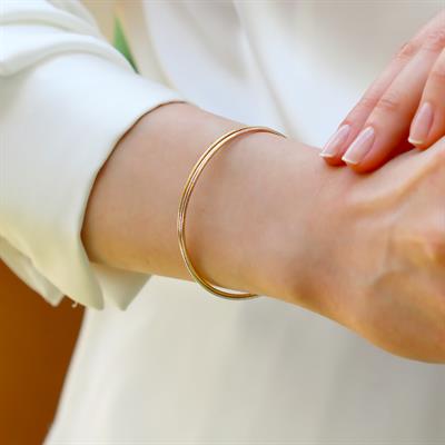 Ajda Modeli 3lü Gold Gümüş Bileklik