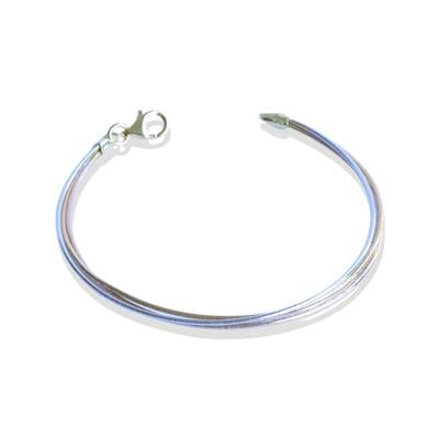 Ajda Modeli 3lü Gold Gümüş Bileklik