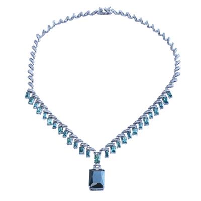 Aleksandrit Işıltısı Gümüş Gerdanlık