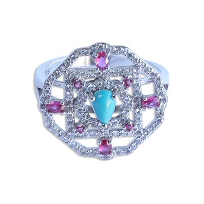 Aria Stone Serisi Gümüş Yüzük