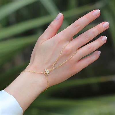 Arılı Trend Gold Gümüş Şahmeran